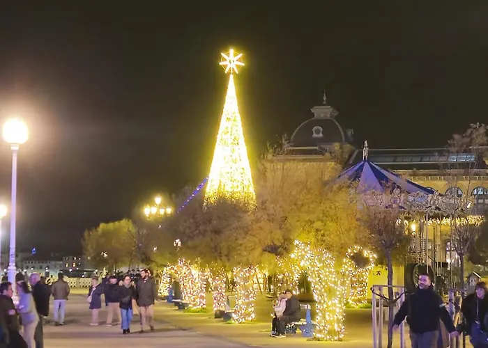 New & Terrace. Steps To Ondarreta דירה *